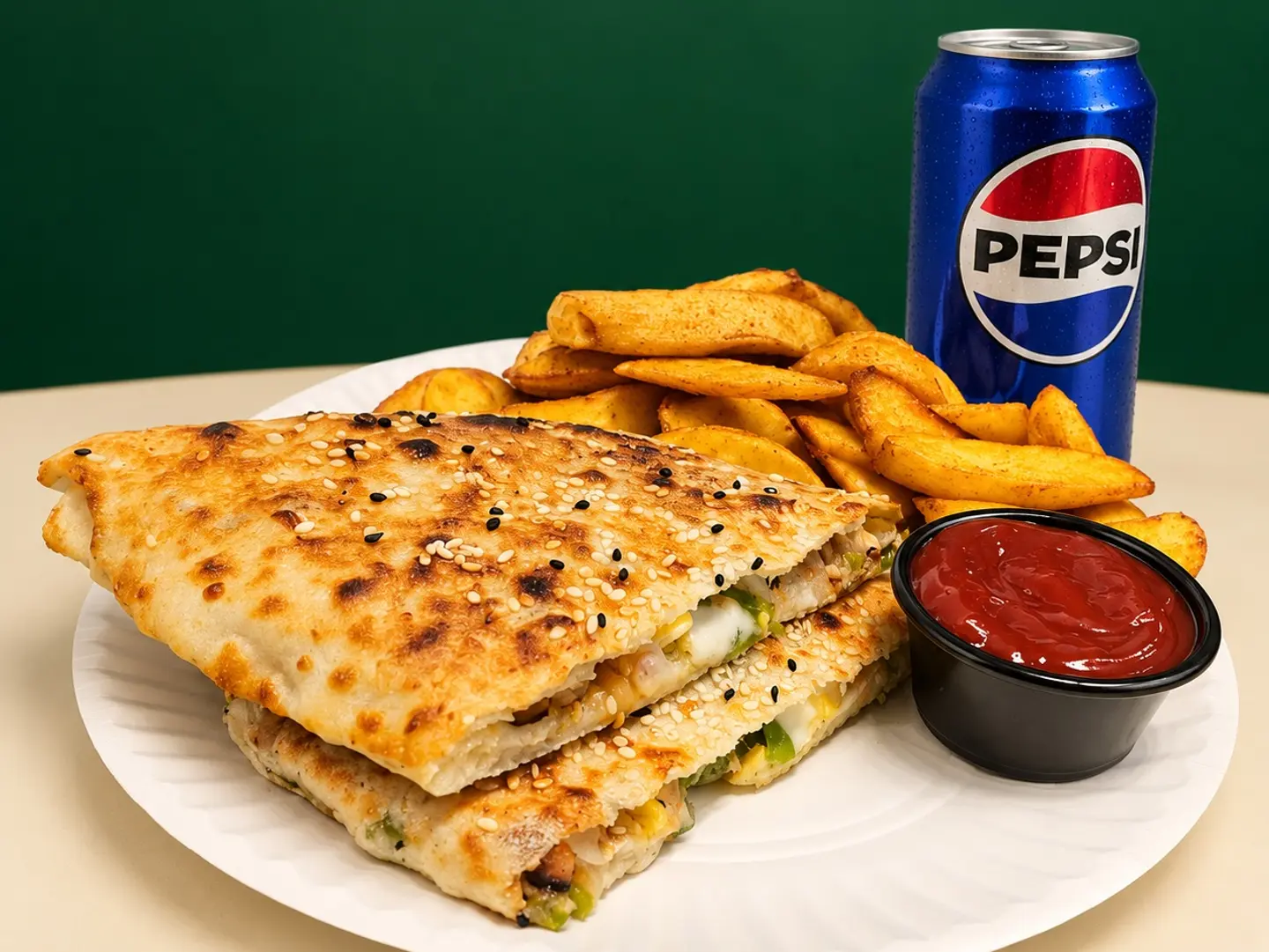 Chicken Fatayer Meal