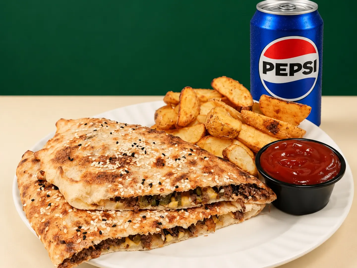 Black Angus Beef Fatayer Meal