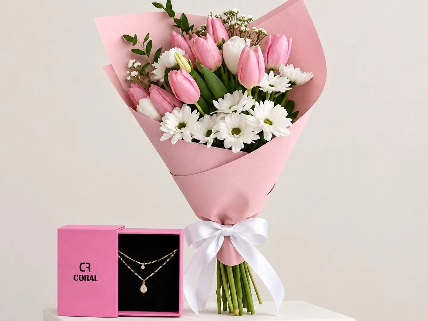 Coral Tulip Whisper