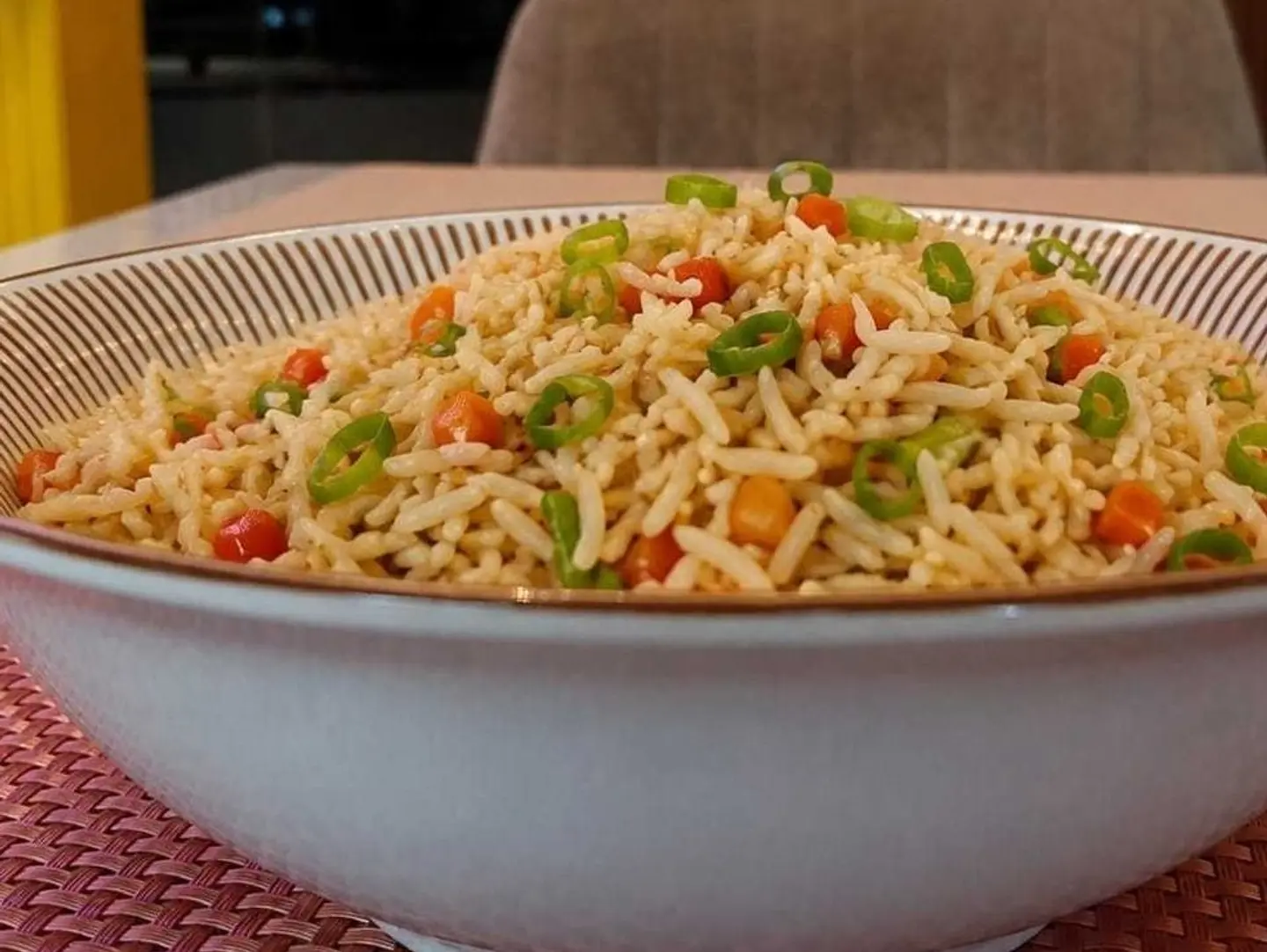Schezwan Fried Rice (Veg)