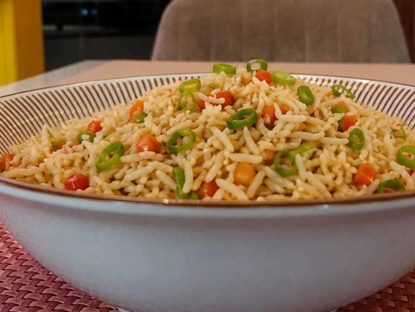 Schezwan Fried Rice (Chicken)