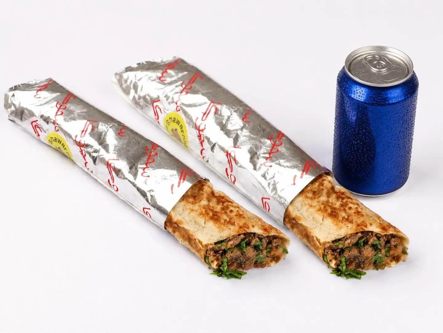 2 Meat Shawarma Rockets With A Drink