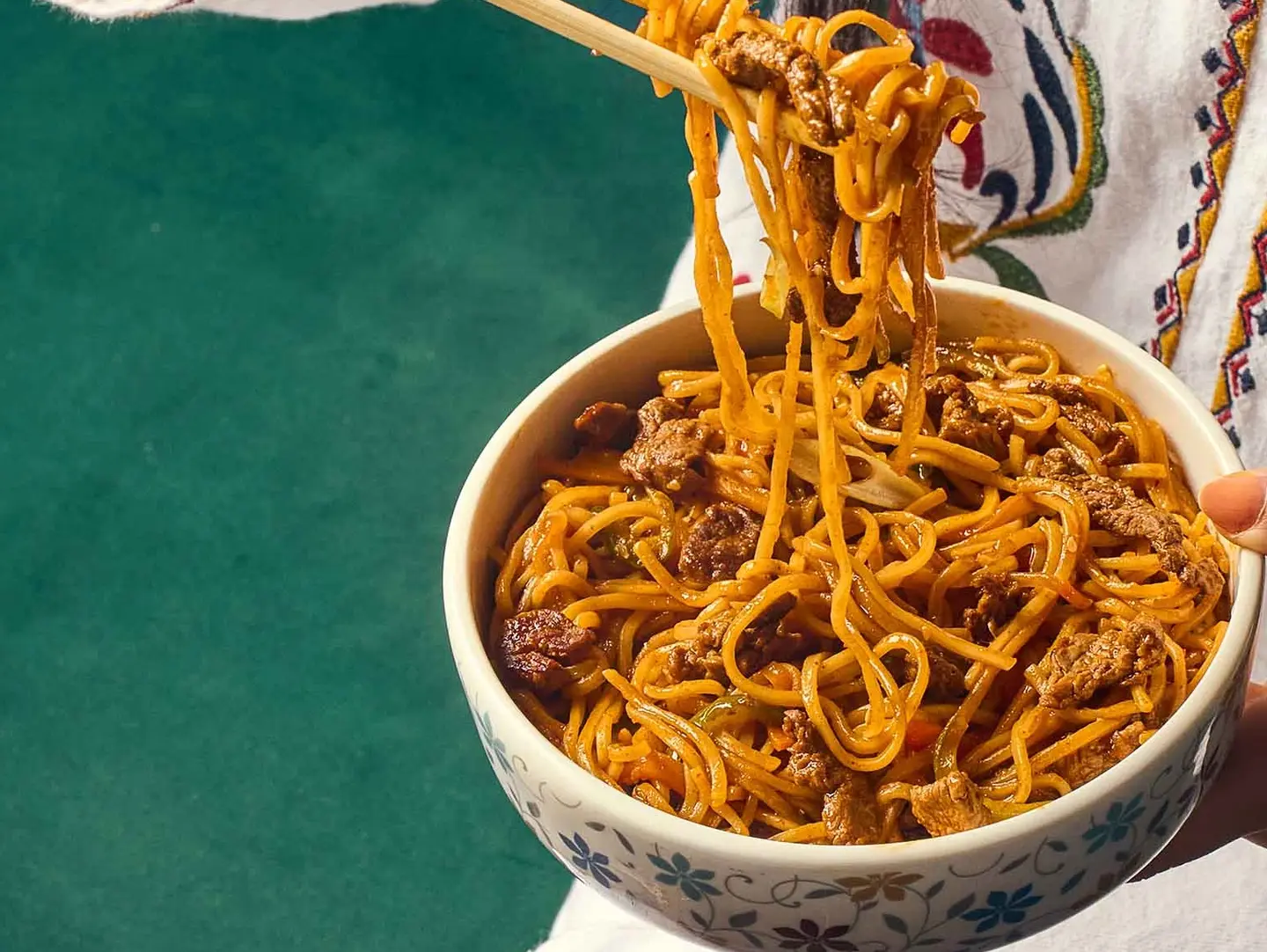 Beef Noodles By Nehal Falemban
