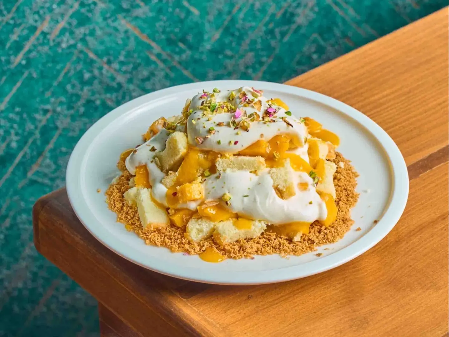 Mango Kunafa Trifle