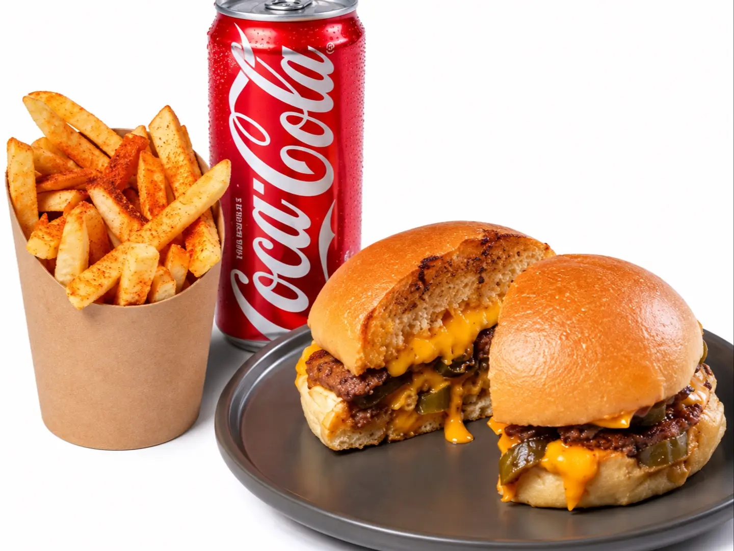 Spicy Burger Meal