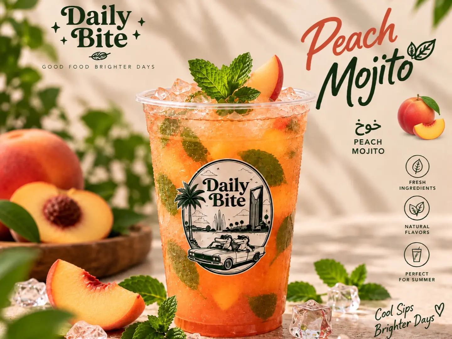 Peach Mojito