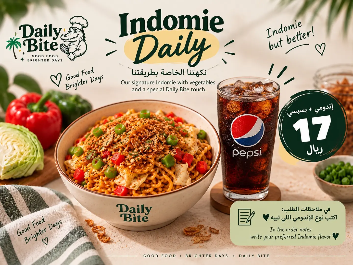 Indomie Pepsi Combo