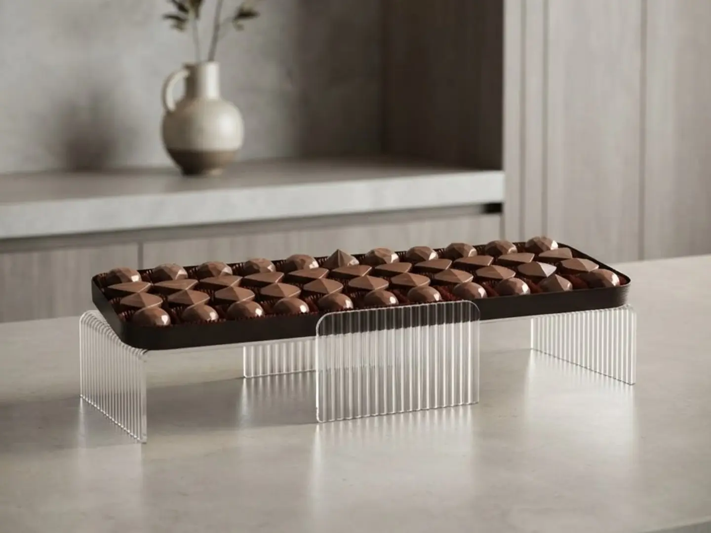 Rose Tray   Premium Belgian Chocolate