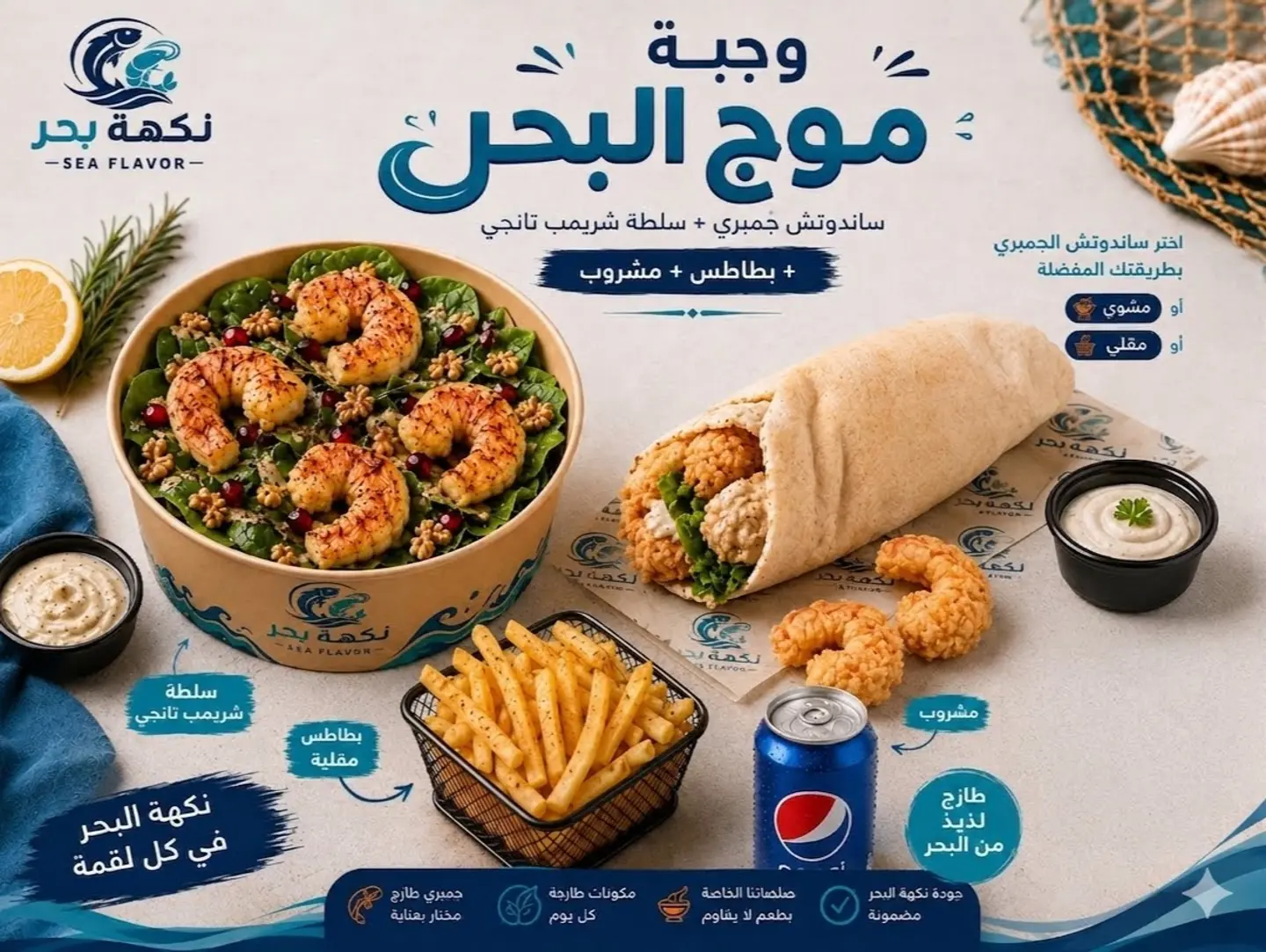 Sea Wave Meal