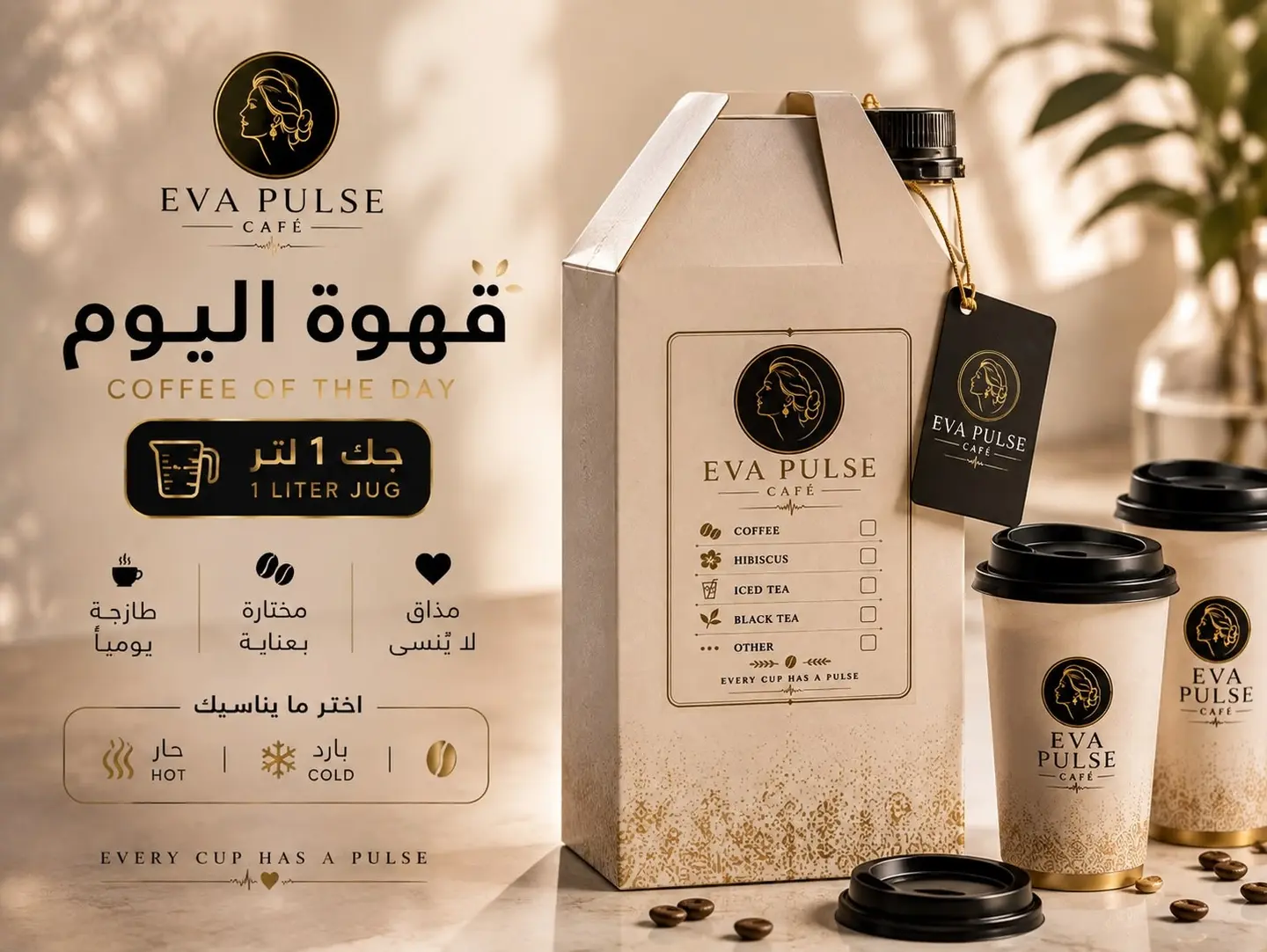 جك لتر قهوة اليوم