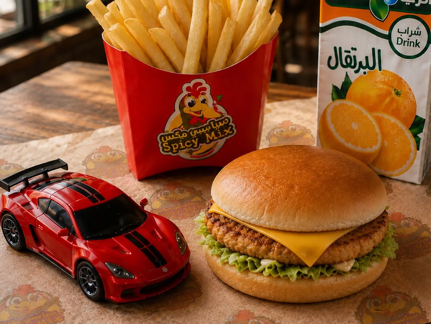Chicken Burger Meal