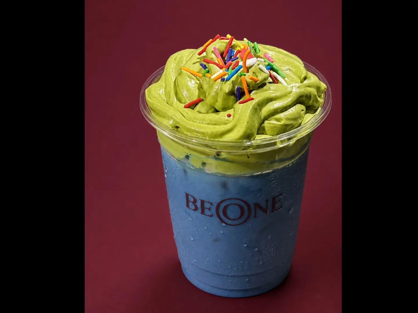 Blue Matcha Foam