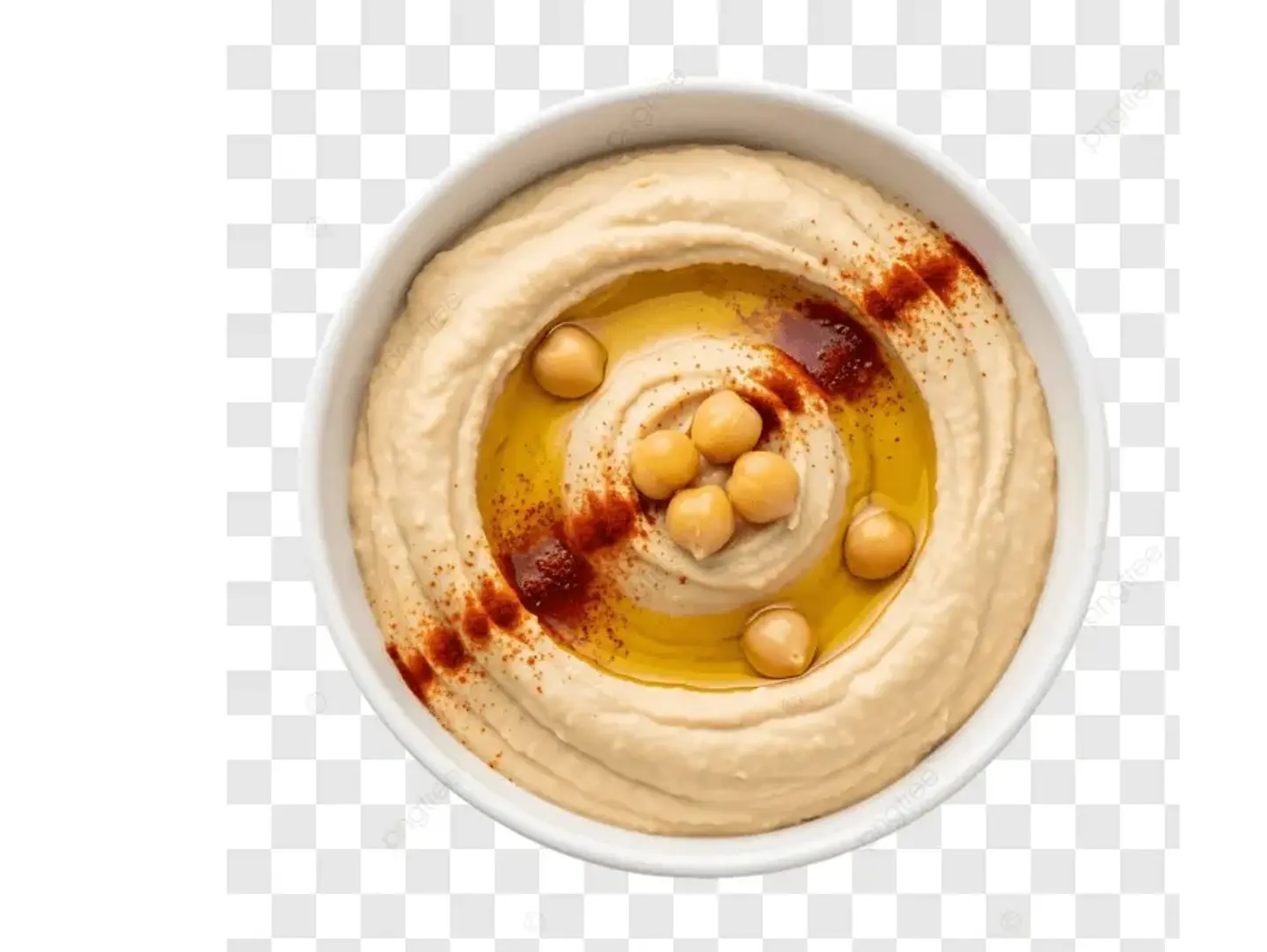 صحن حمص صغير