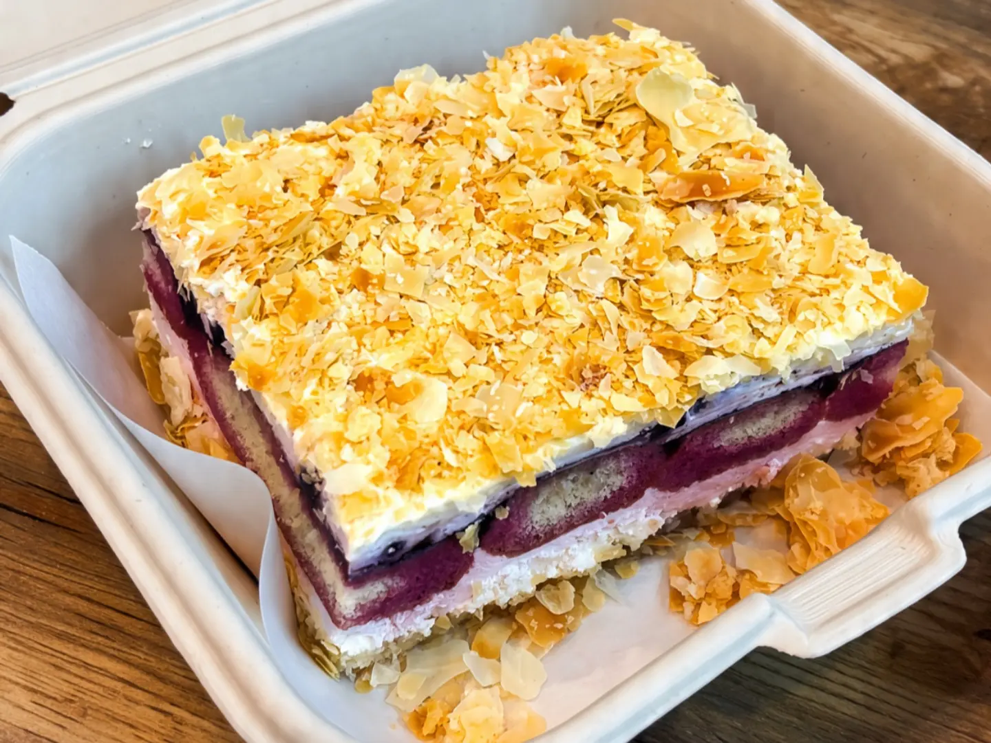 Crispy Berry Tiramisu