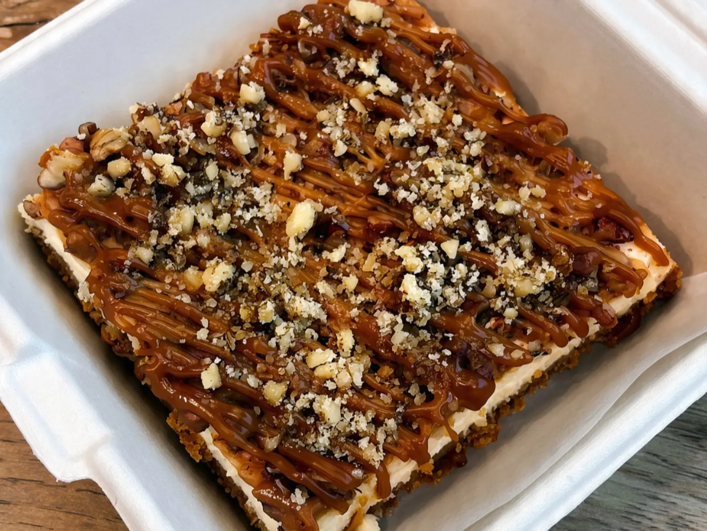Caramel Pecan Cheesecake