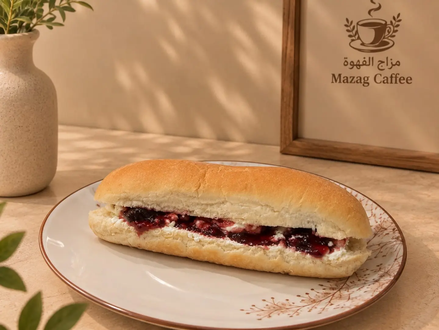 سندوتش جبنة مربي