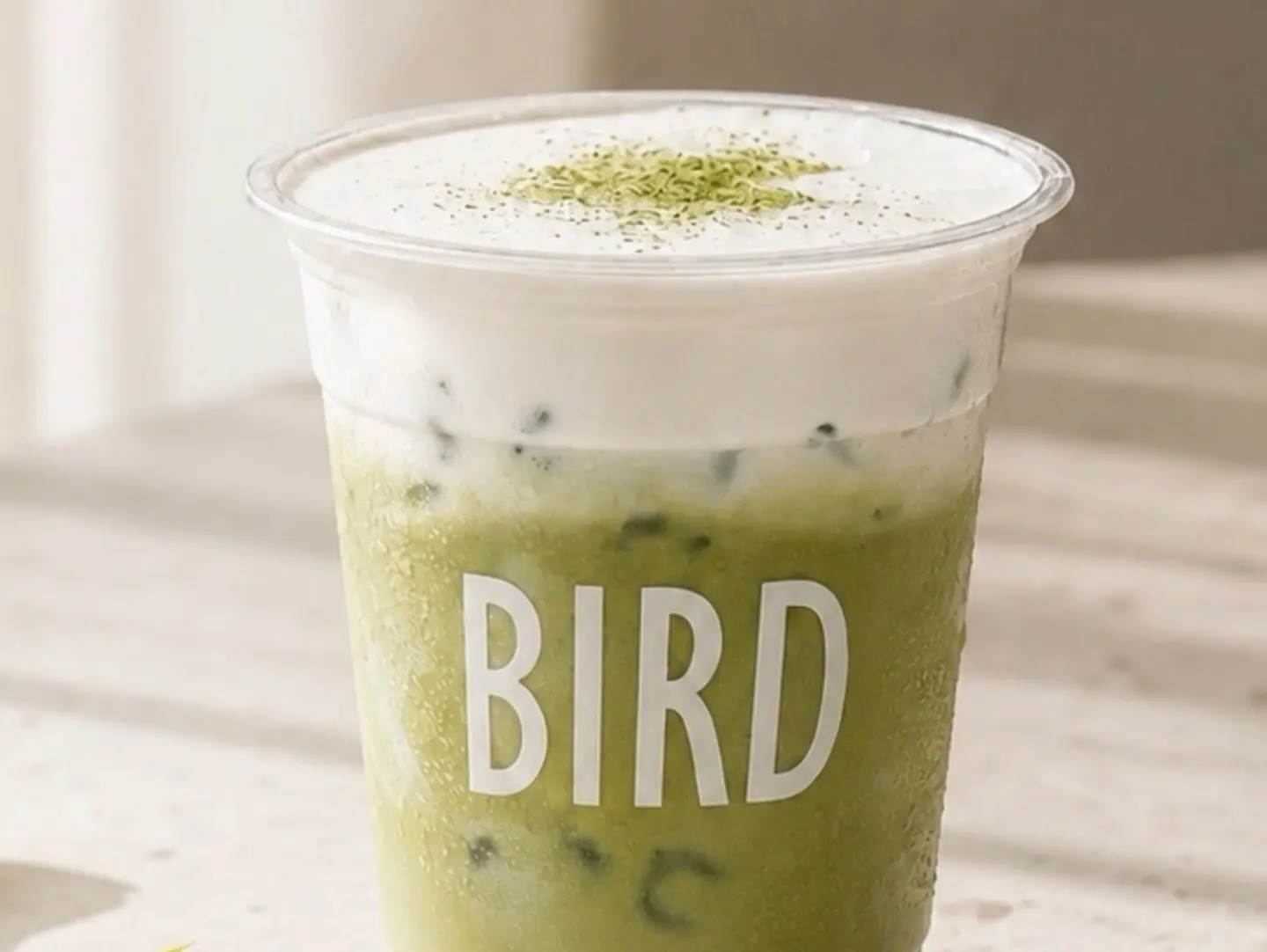 Matcha With Lactose Free Milk