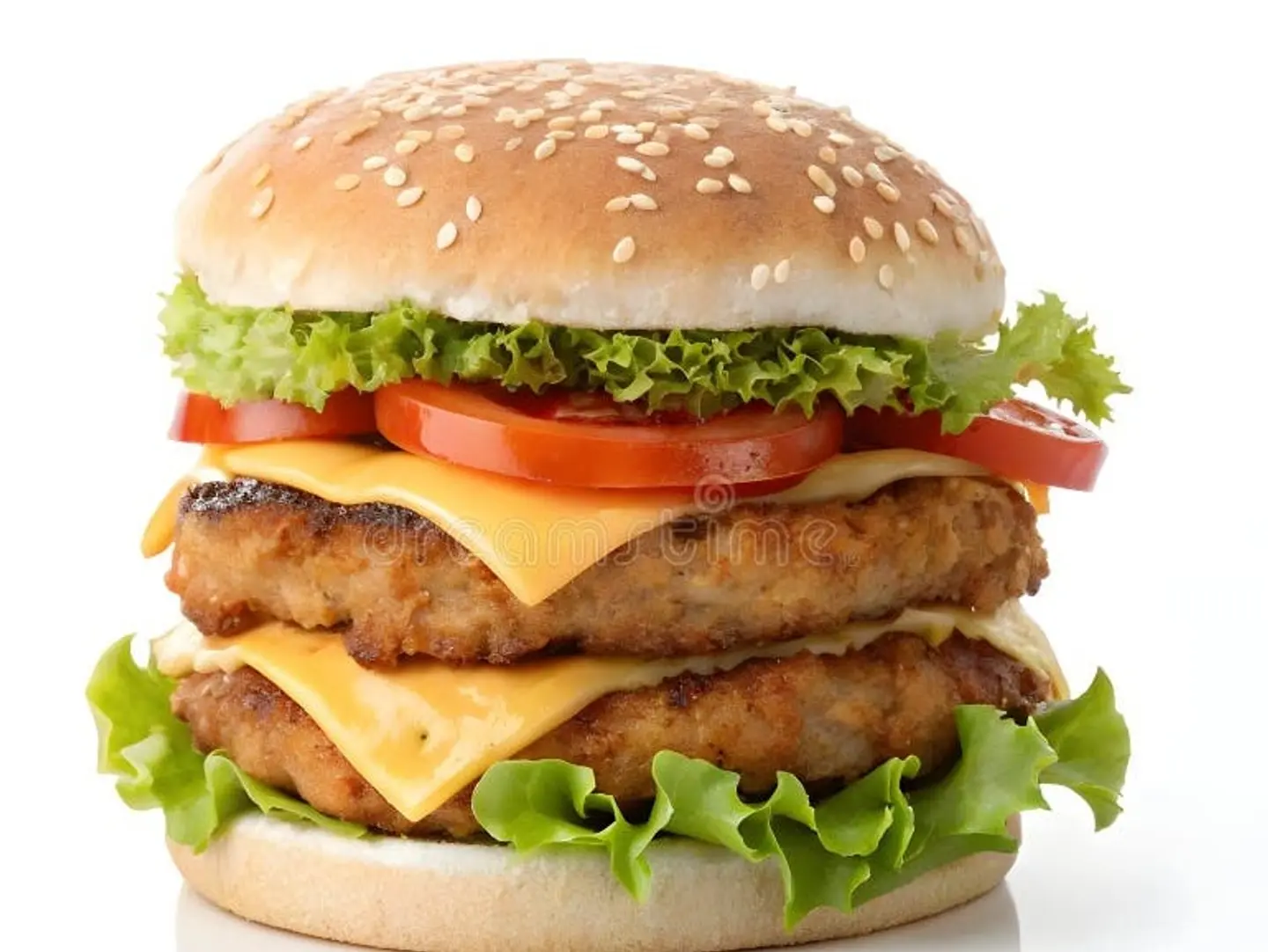 Grilled Chicken Burger Double Petty