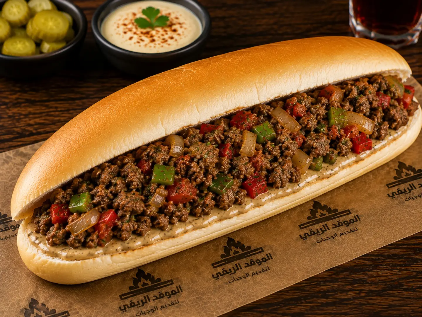 Ground Beef Rocket Sandwich With Cheese