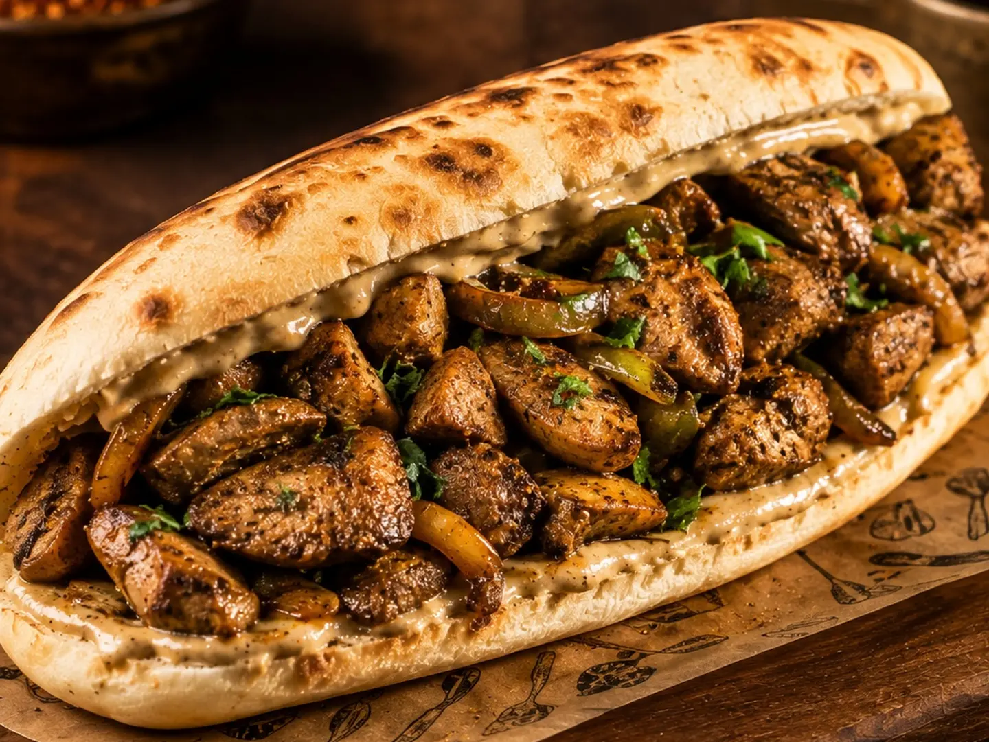Chicken Chapati With Cheese