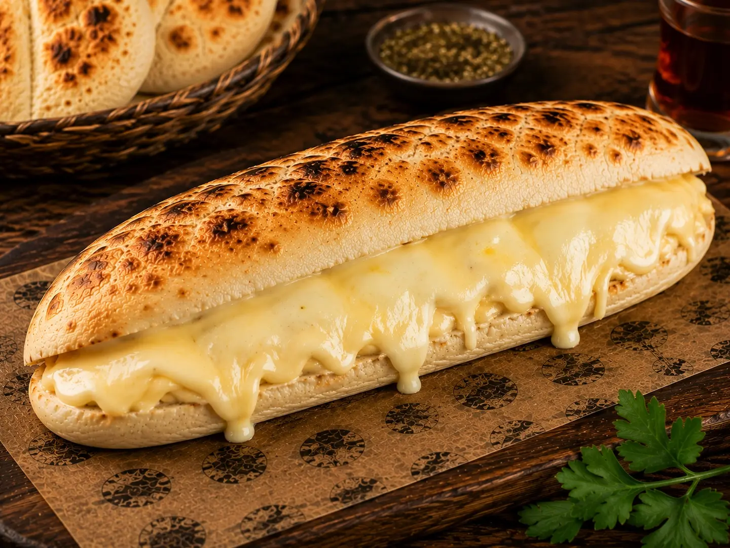 Chapati With Cream Cheese