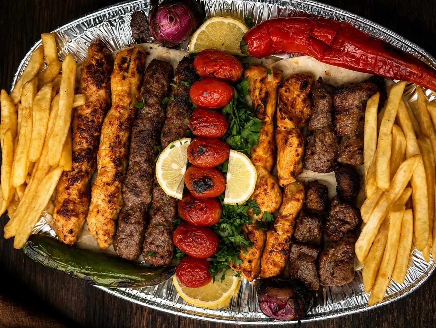 Mixed Kebab - 250 Grams