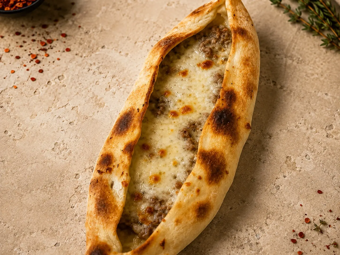 Meat With Cheese - Piece