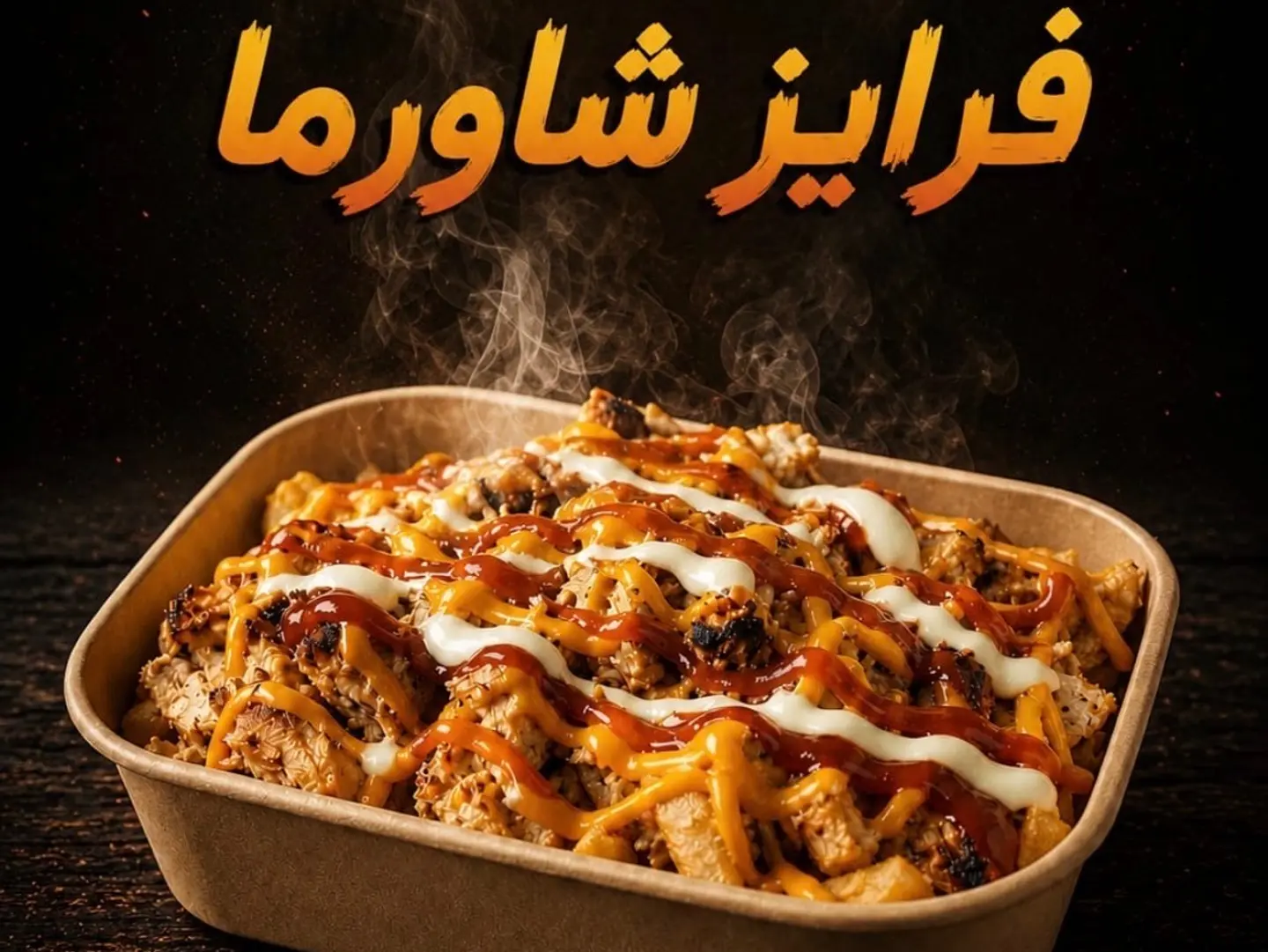 Fries Chicken Shawarma