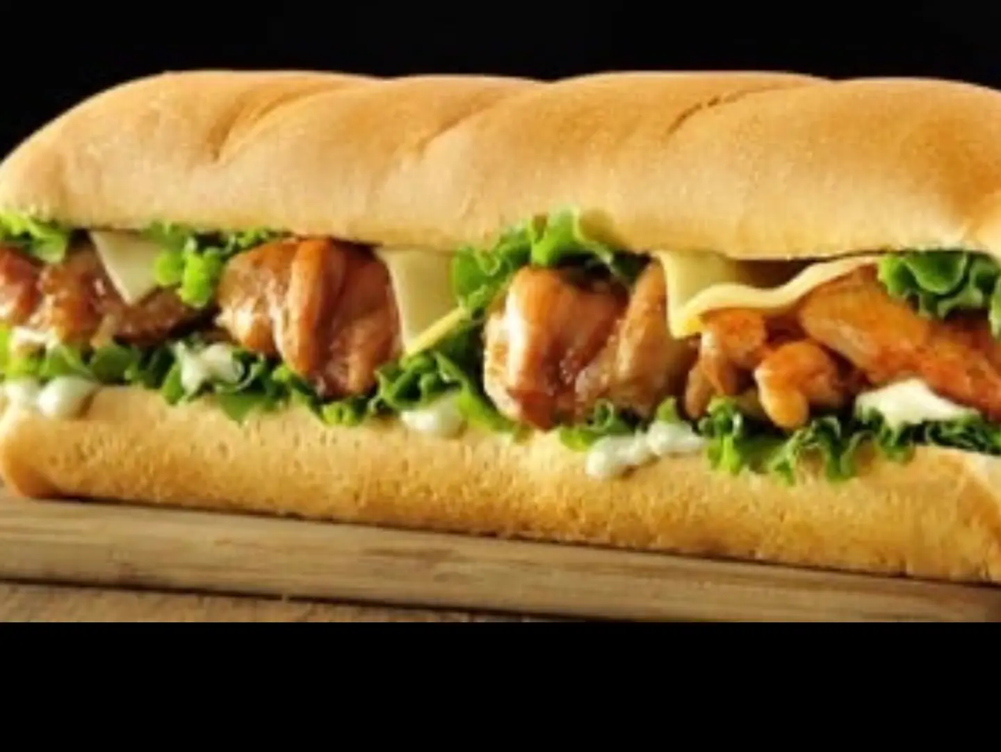 Chicken Cubes Sandwich - Samoli Bread