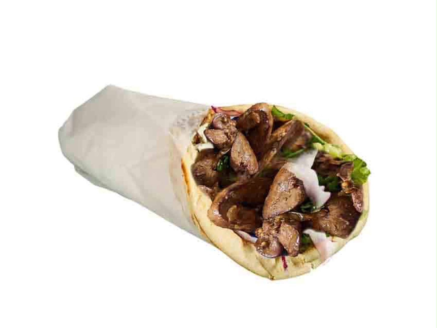 Charcoal Grilled Liver Sandwich - Samoli Bread