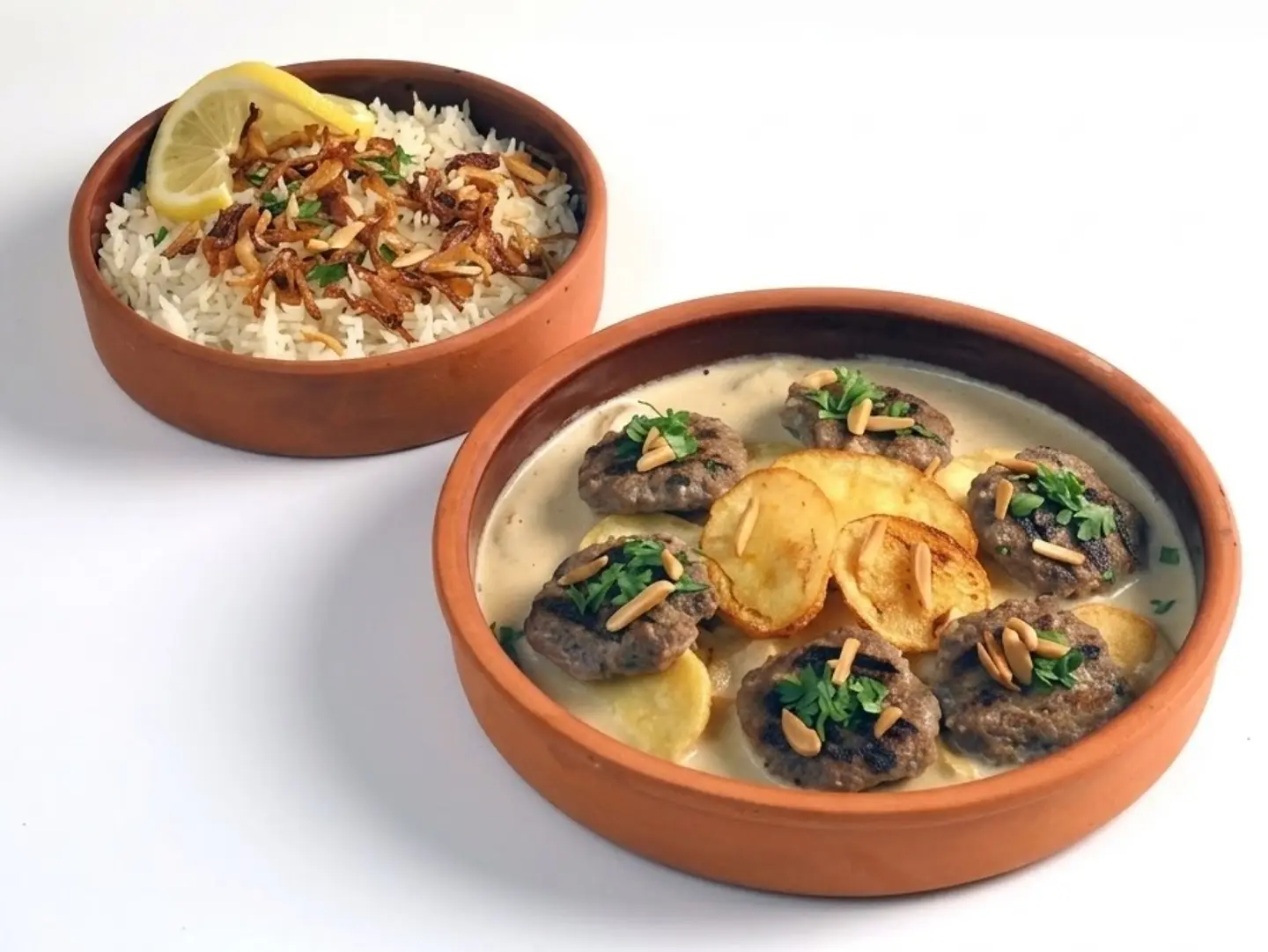 Kafta With Tahini