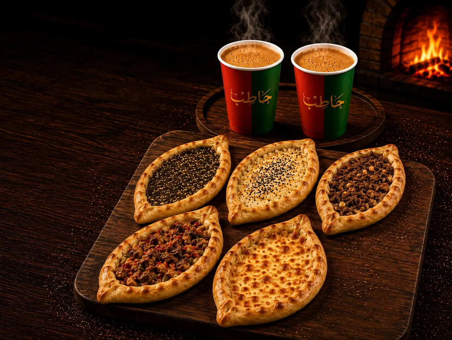 5 Pice Fatayer 2 Pice Karak