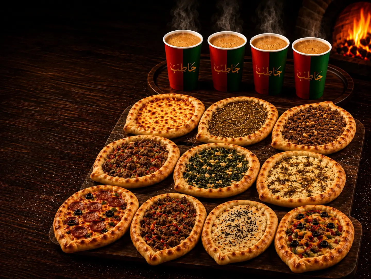 10 Pice Fatayer 4 Pice Karak