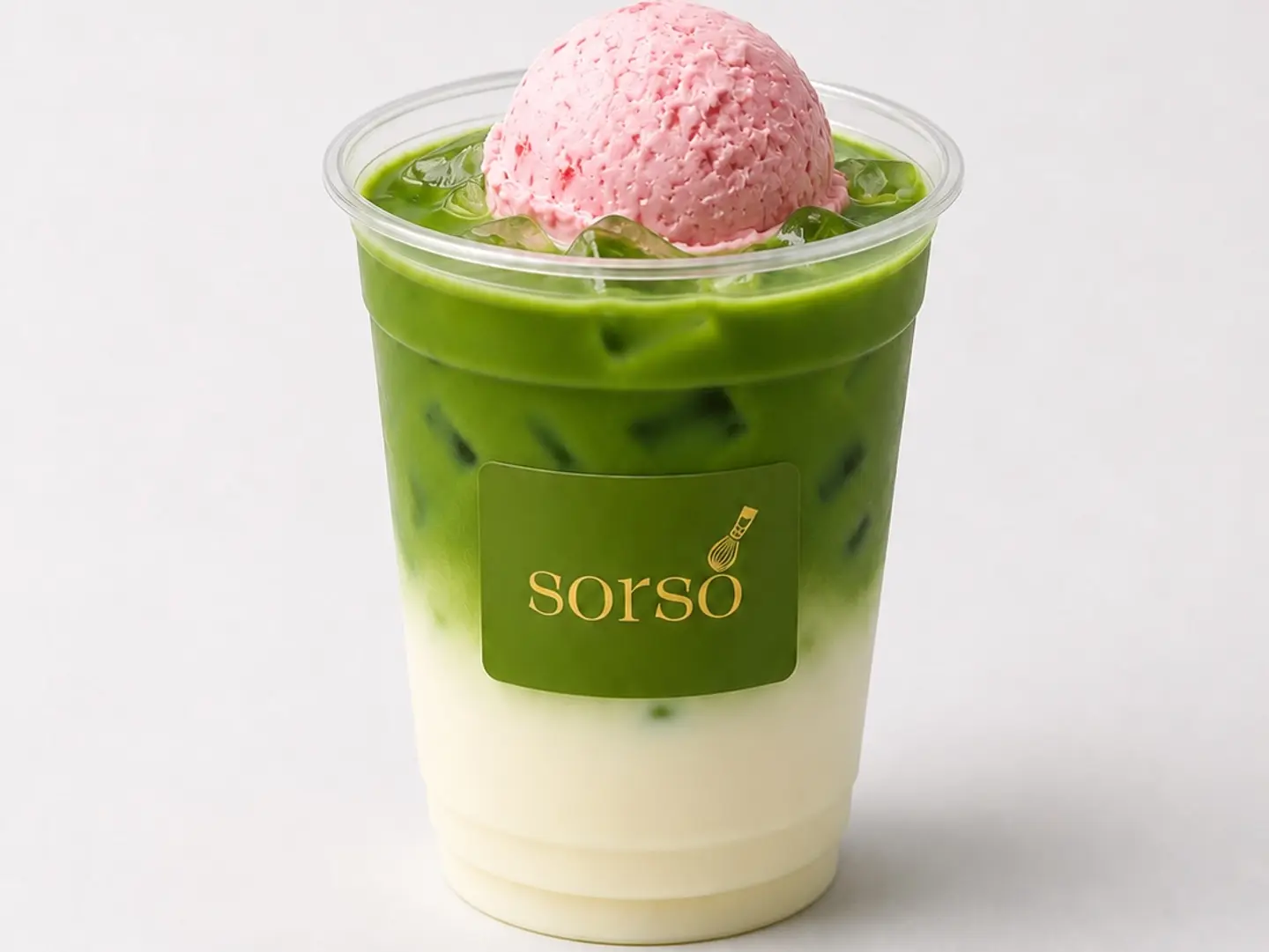 Strawberry Ice Cream Matcha