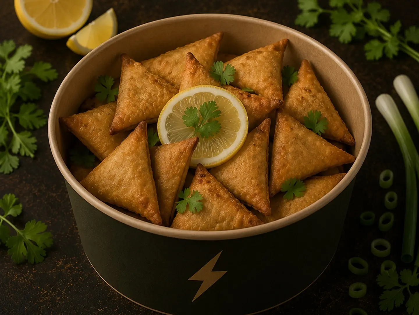 Cheddar Cheese Samosa