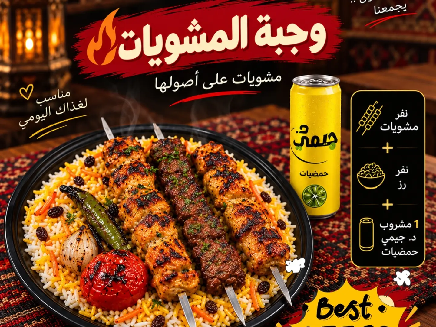 Mixed Grills Meal (Single)