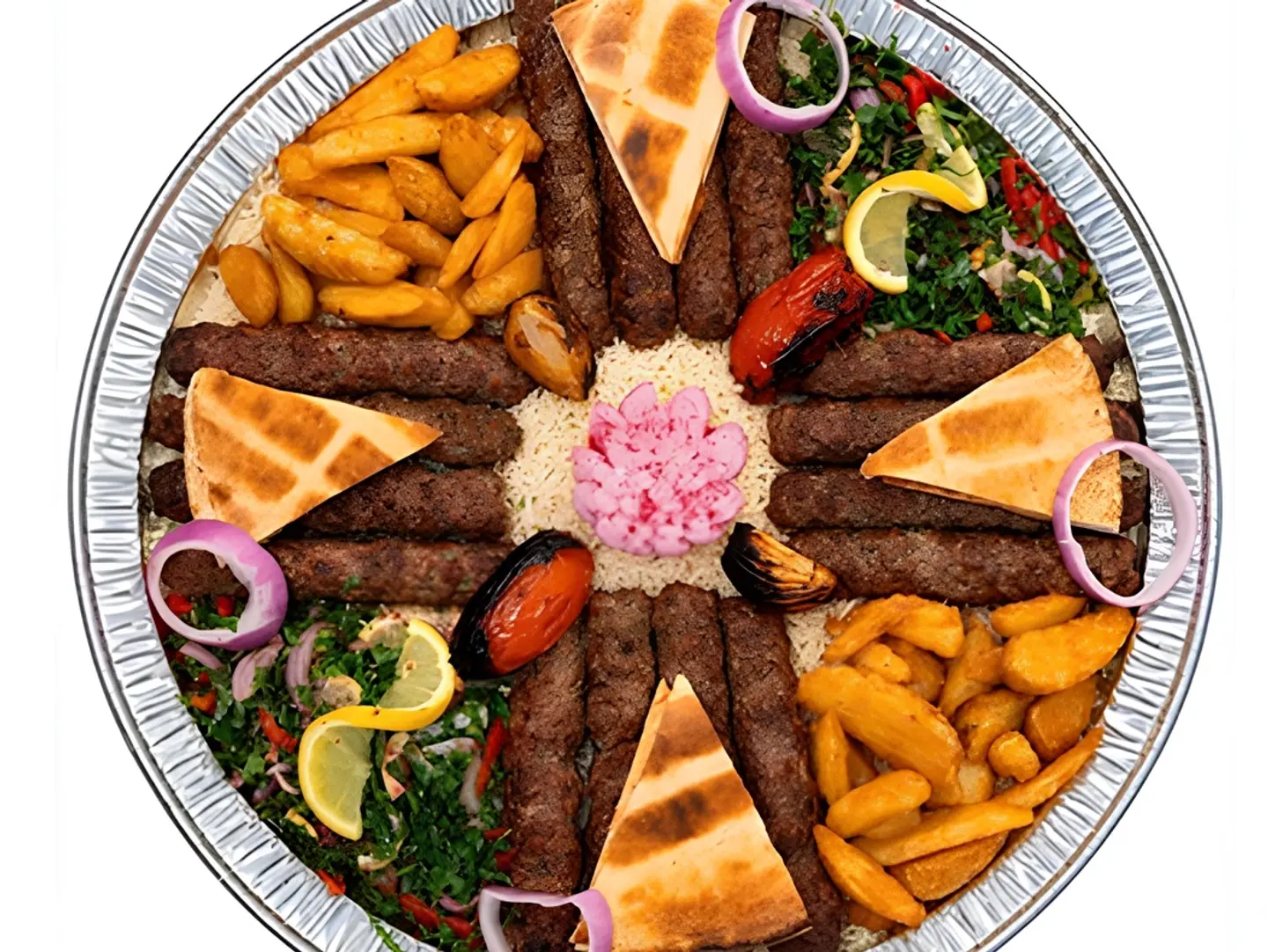 Saucer Of Happiness (One Kilo Of Meat Kebab)