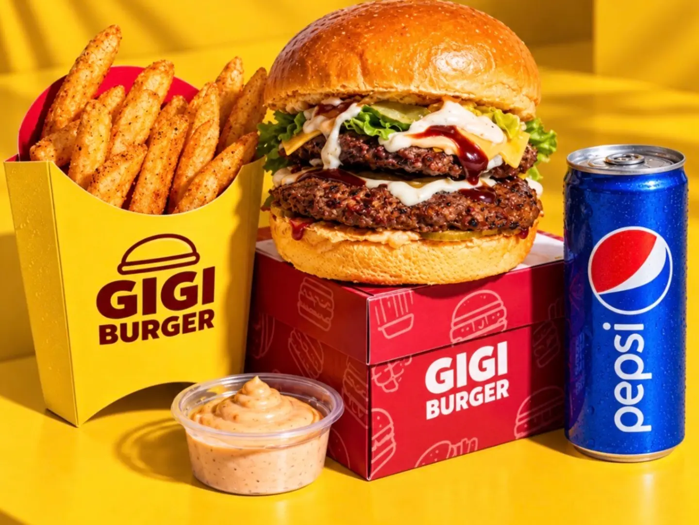 Double Beef Cheese Meal