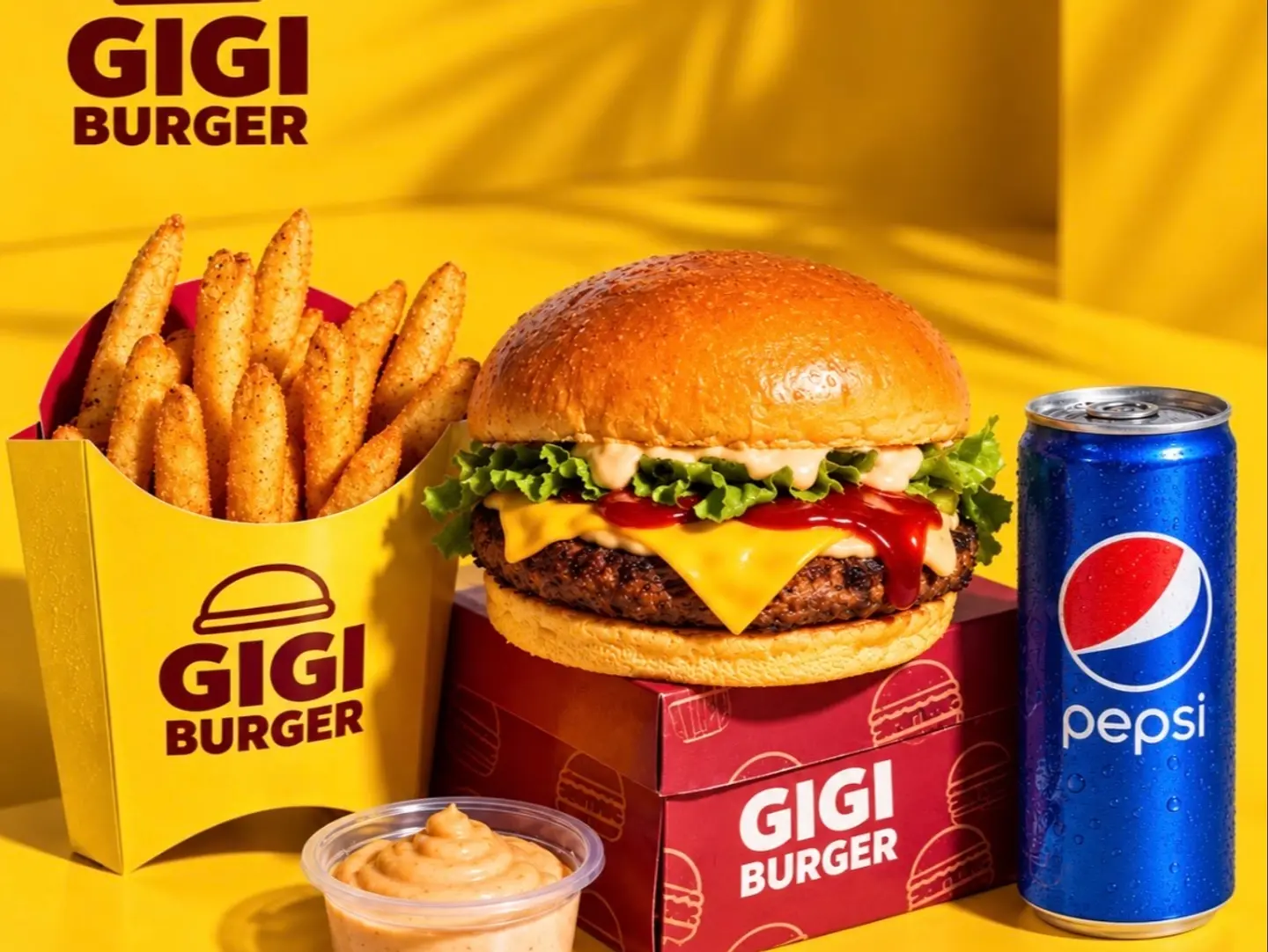 Camel Burger Meal
