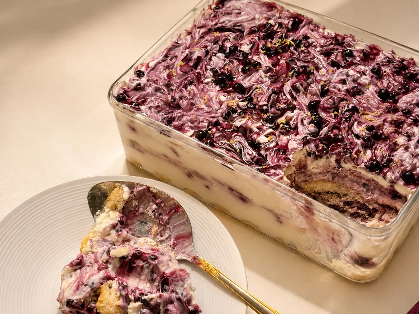 Blueberry Tieramisu