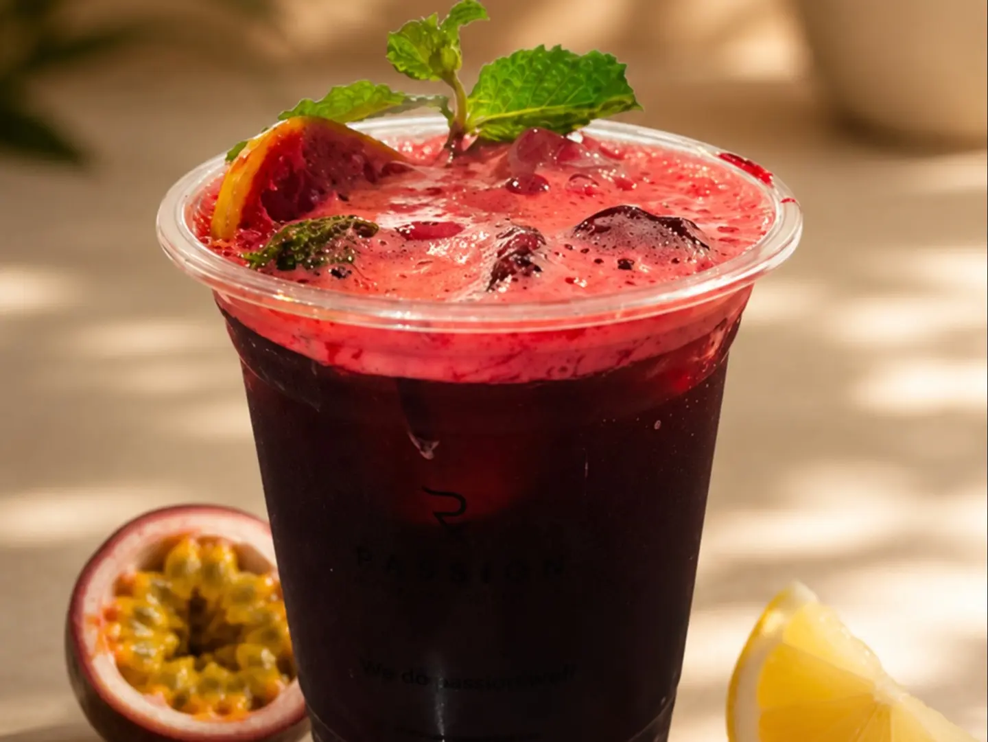 Iced Lemon Karkadeh