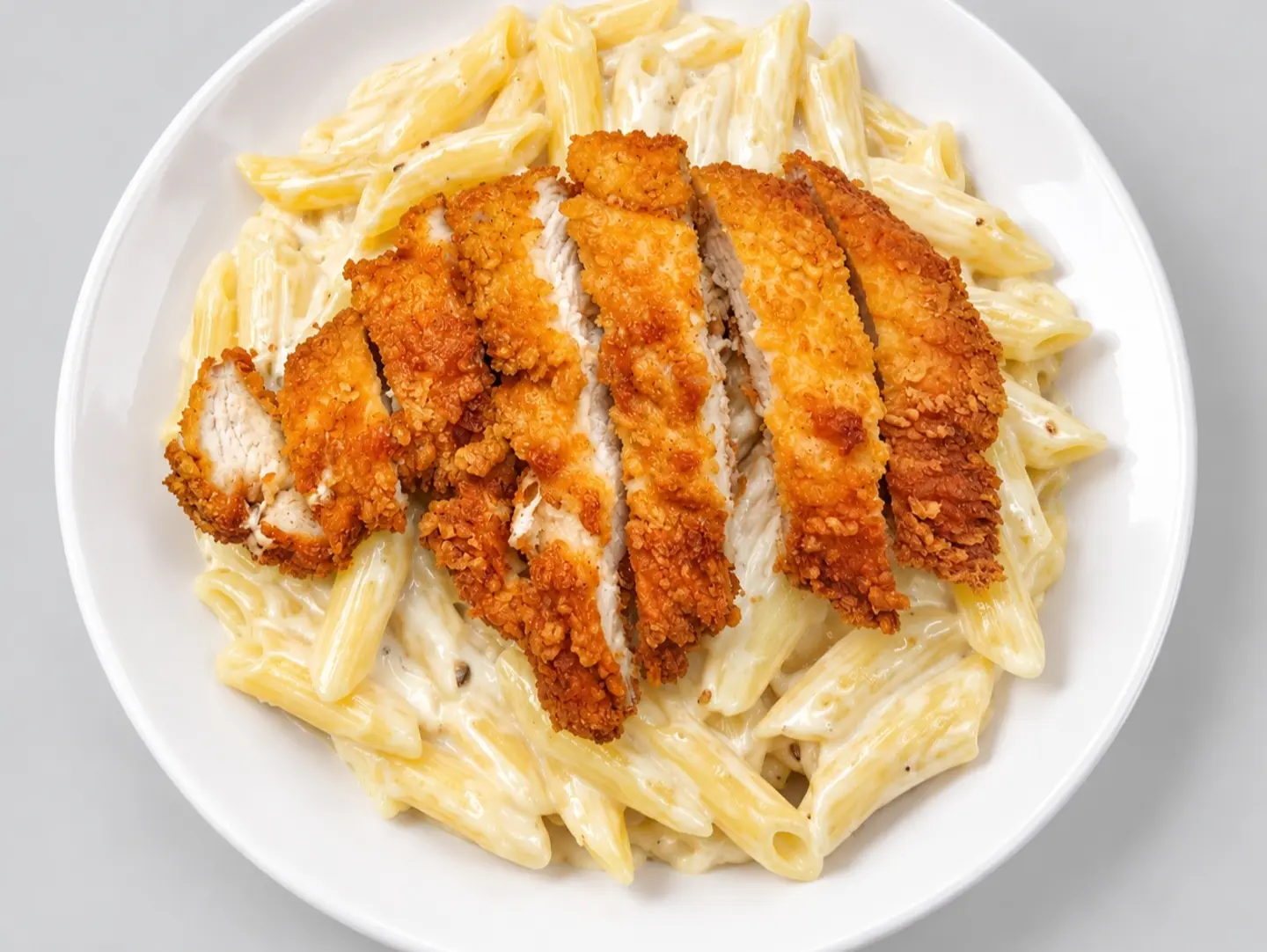 Creamy Pasta With Chicken Fillet