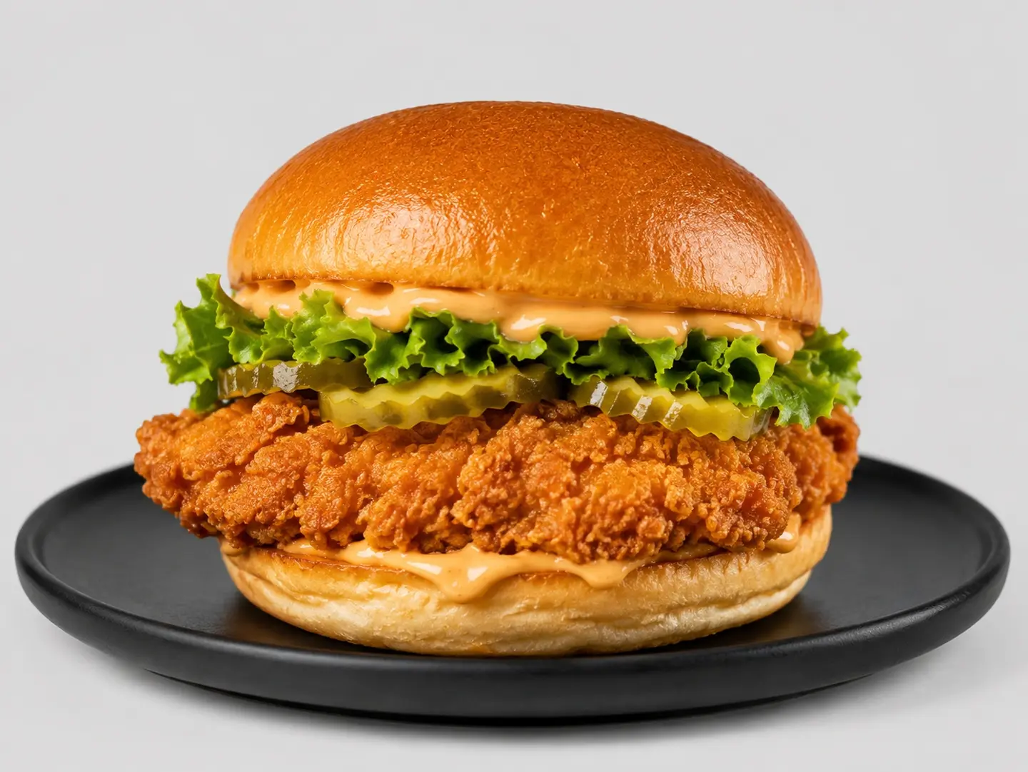 Crispy Dynamite Chicken Burger