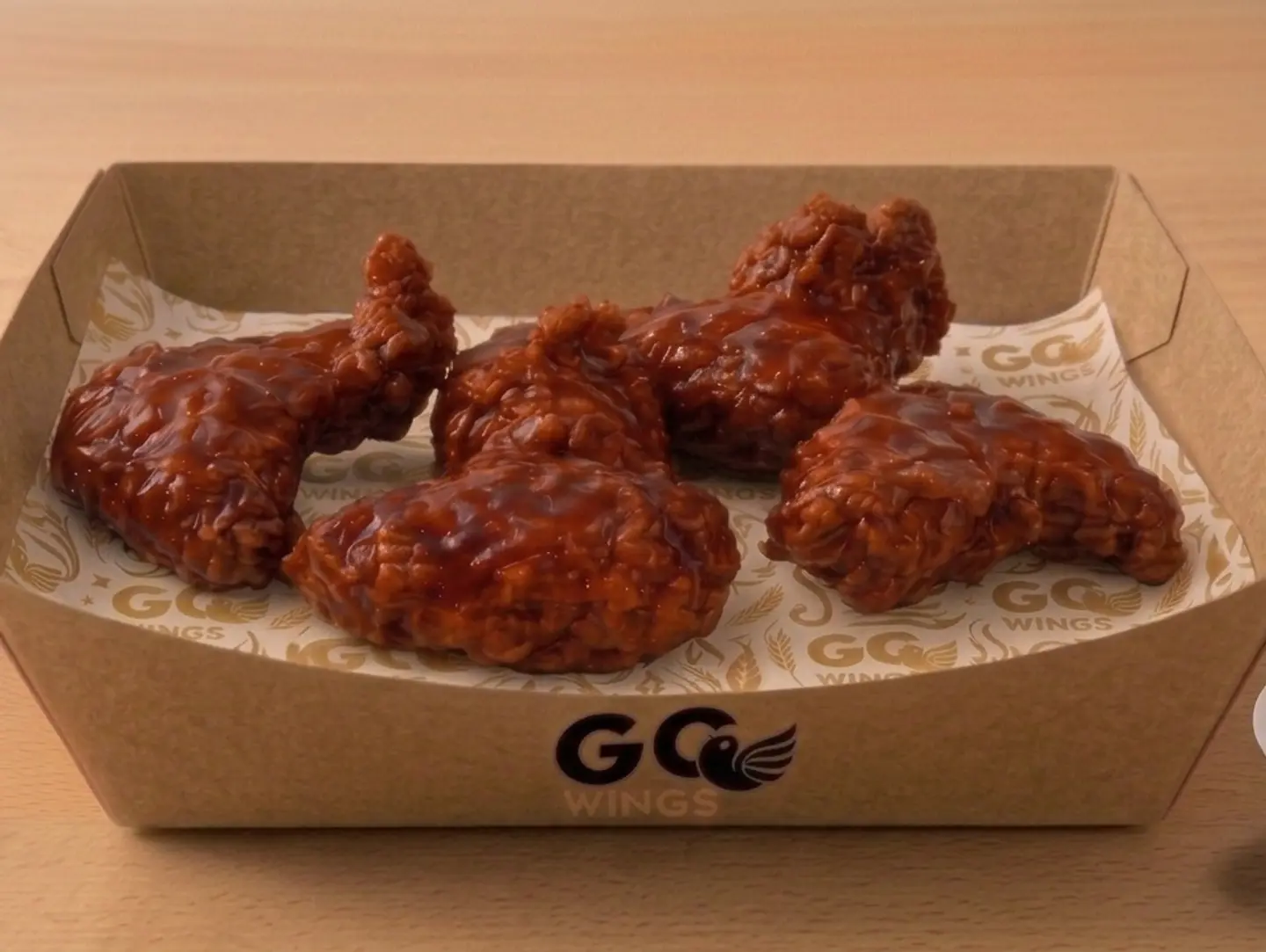 4 Pieces Bbq Chicken Wings