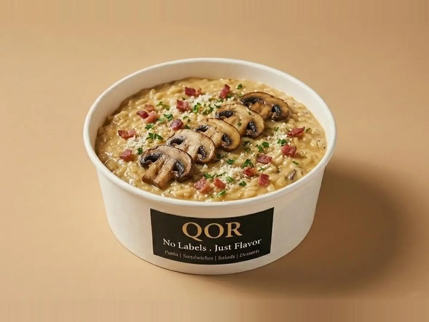 Truffle Mushrooms Risotto