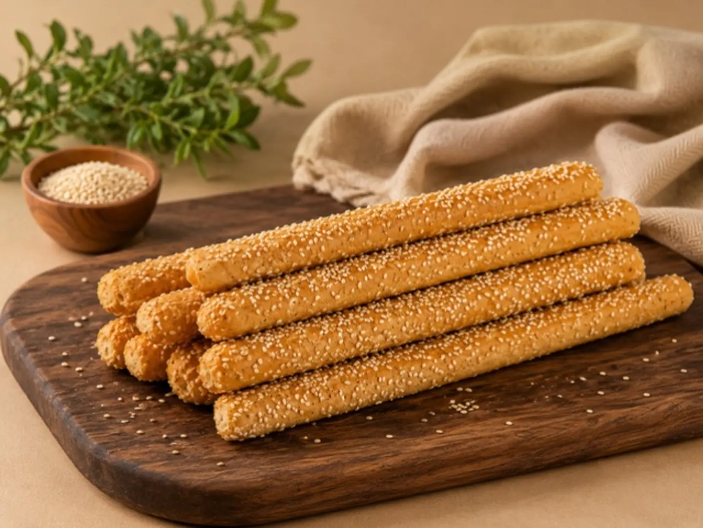 Sesame Crackers