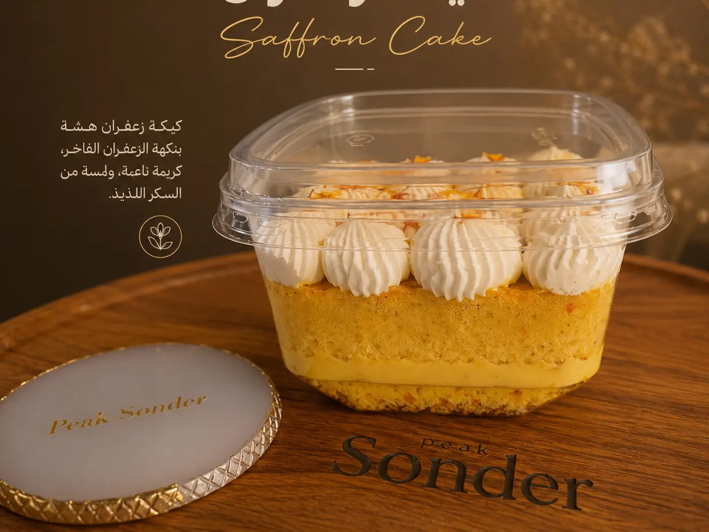 Saffran Cake