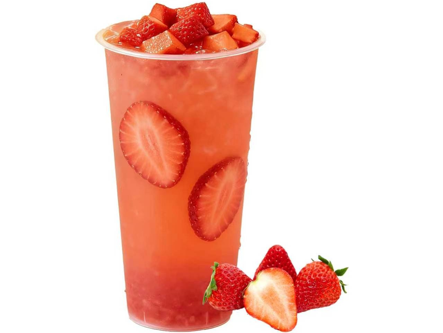 Strawberry Iced Tea - 500 Ml