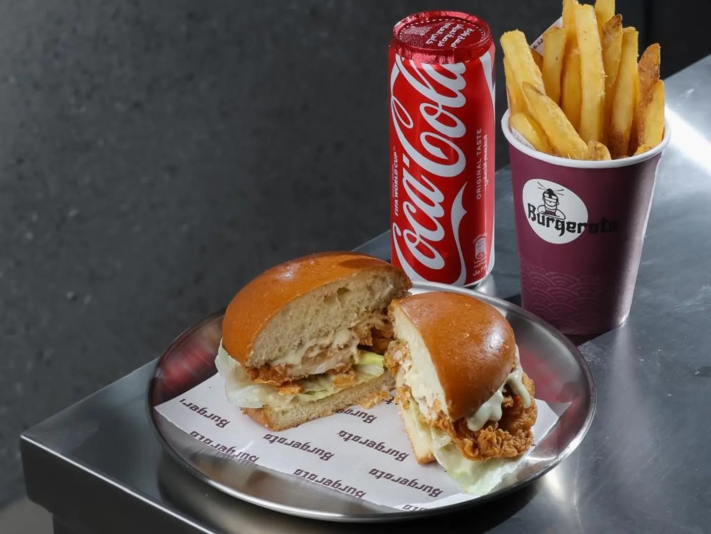 Classic Chicken Burger Combo