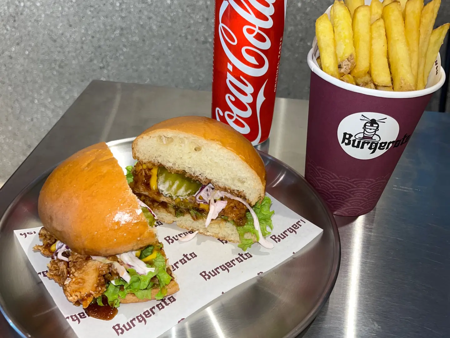 Bbq Chicken Burger Combo